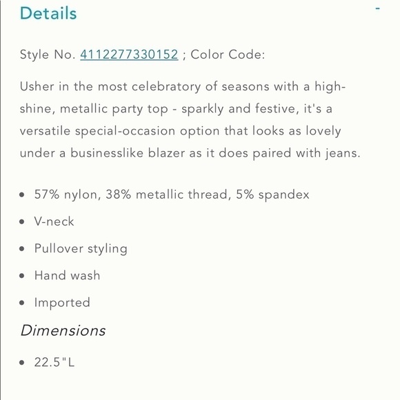 Eri + Ali Encore Top - Picture 4 of 6